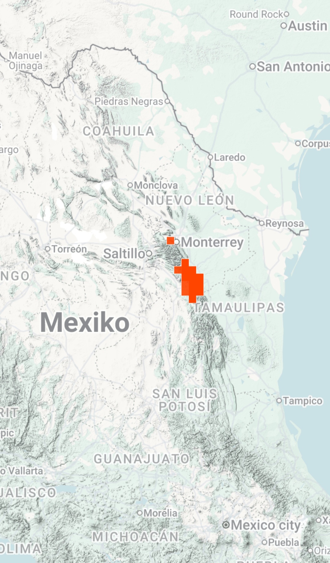 Pozorování kaktusů rodu Aztekium (iNaturalist.org)